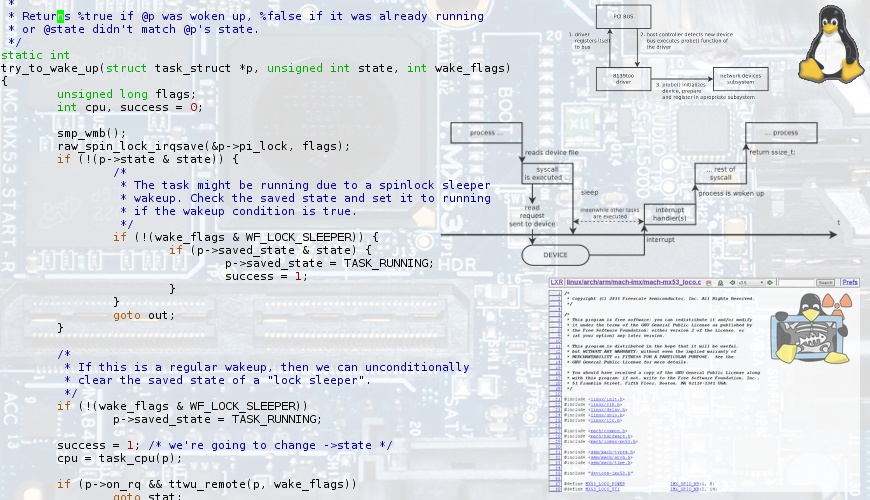 which synchronization technique used in linux kernel